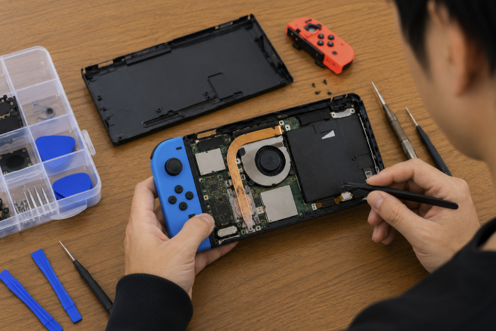 DIY修理で失敗する前に。高槻Switch修理のリアル事情